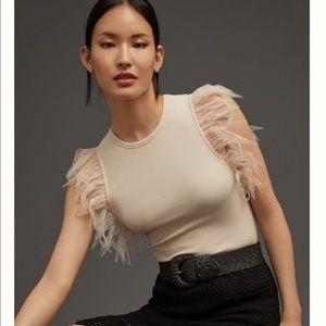 COPY - NWT! ✨ Anthropologie Tulle Tank